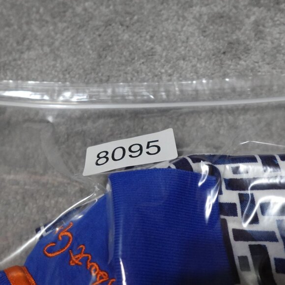 Robert Graham Polo Shirt Mens Large Blue Geometric Pattern Short Sleeve Pullover - Picture 10 of 10